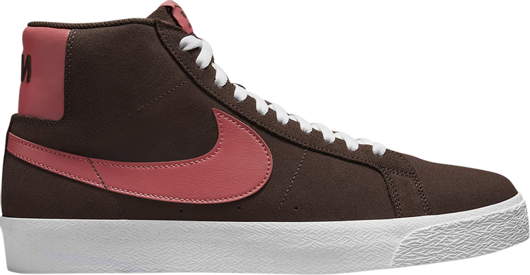 Кроссовки Nike Zoom Blazer Mid SB 'Brown Adobe', коричневый - фото