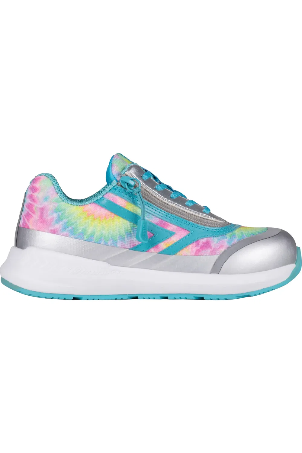 Детские кроссовки на молнии Billy Goat BILLY Footwear, Rainbow Tie Dye — фото 3
