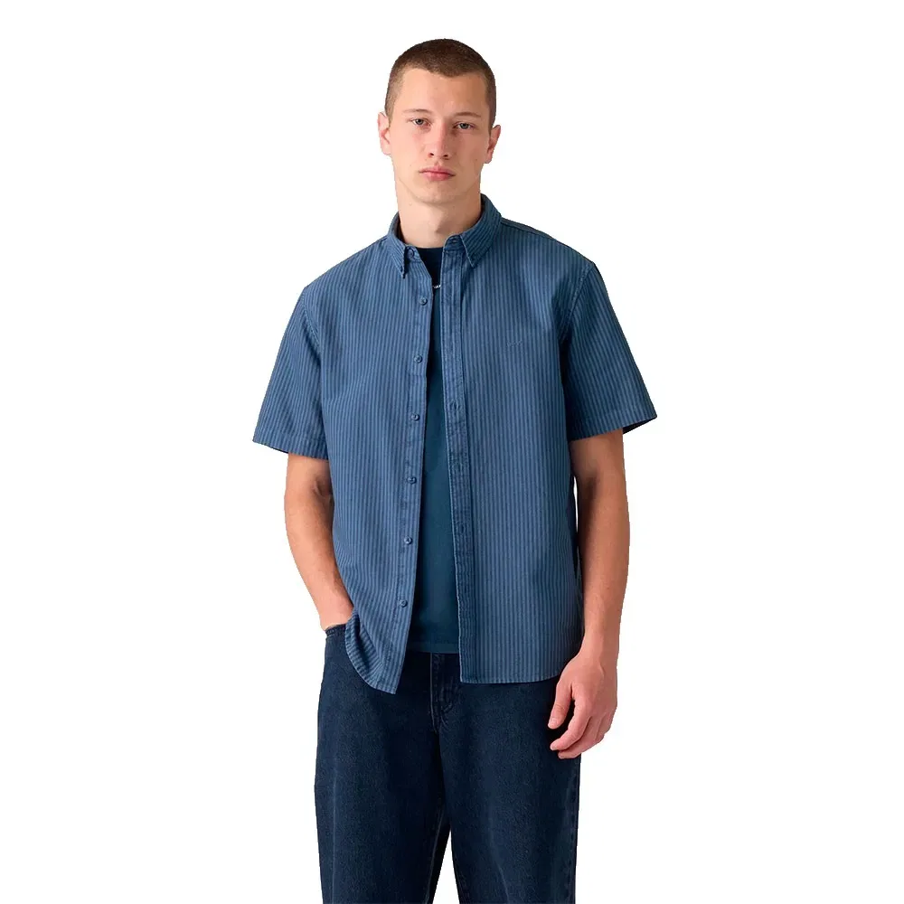 Мужская рубашка с коротким рукавом Authentic Short Sleeve Shirt Levi's, Blue