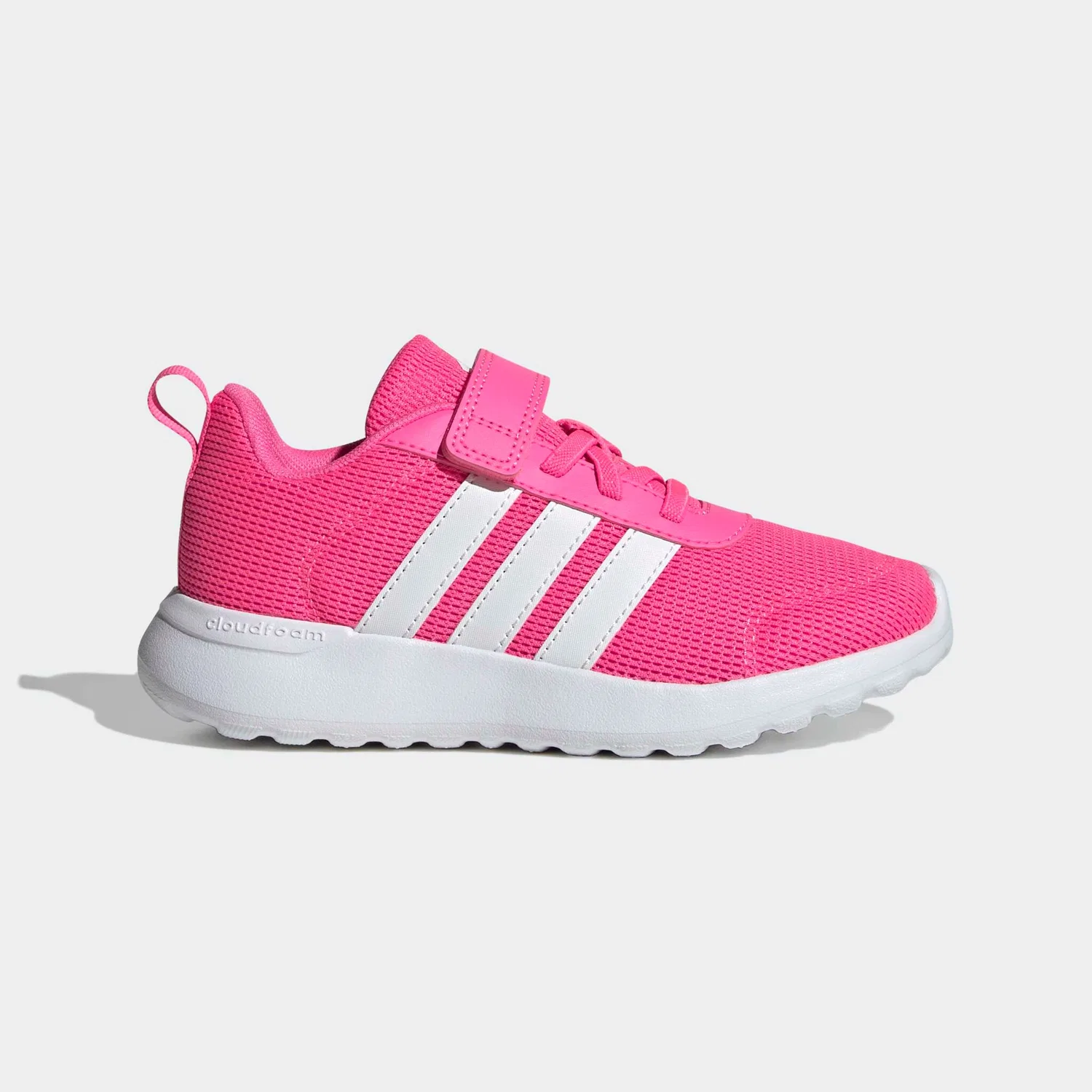 Детские кроссовки с тремя полосками Adidas, Lucid Pink/Ftwr White/Lucid Pink — фото 2