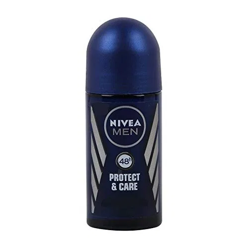 Дезодорант-роллер NIVEA Men Protect & Care, набор 3 x 50 мл