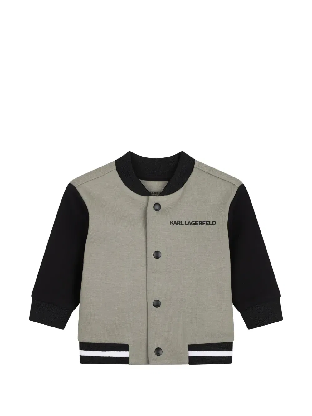 Комплект из трех предметов с логотипом Karl Lagerfeld Kids, черный — фото 3