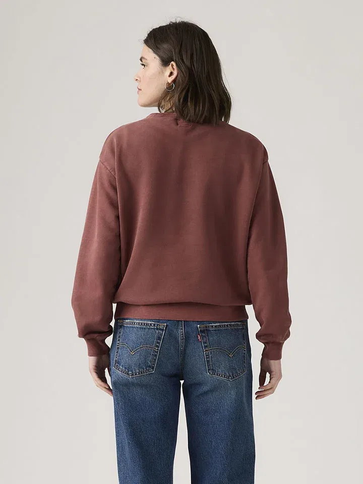 Женский свободный пуловер Levi's, Brown — фото 2