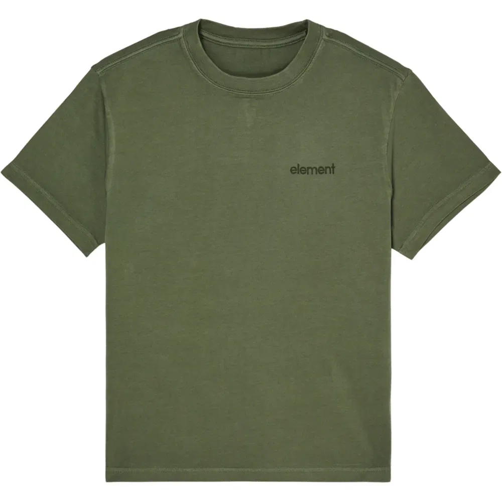 Детская футболка для мальчиков с принтом Element Lowcase Pigment, Green