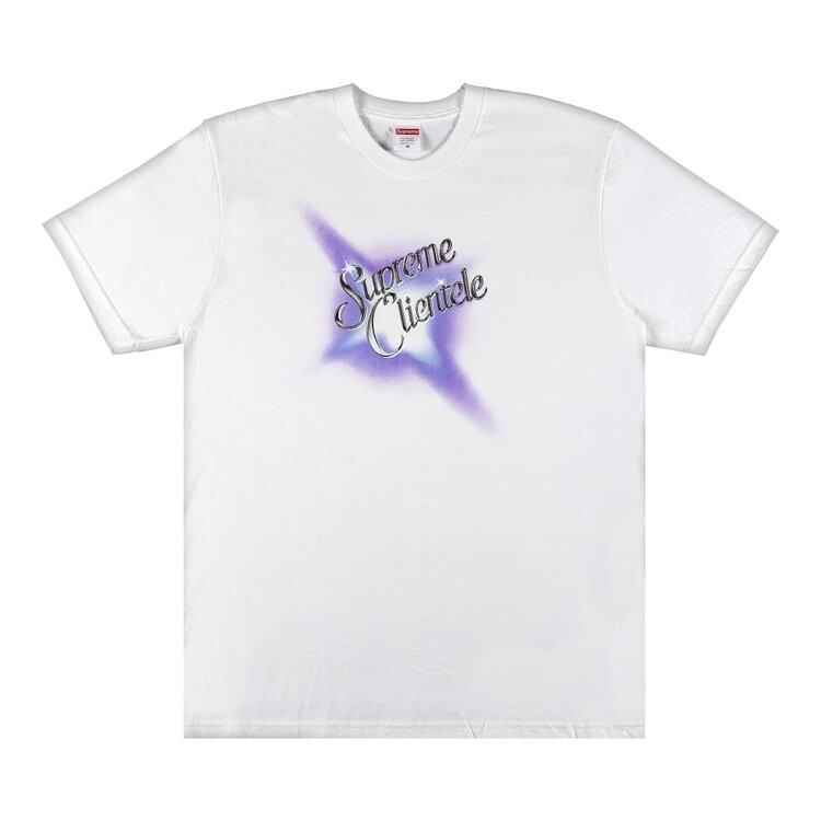 

Футболка Supreme Clientele Tee 'White', белый