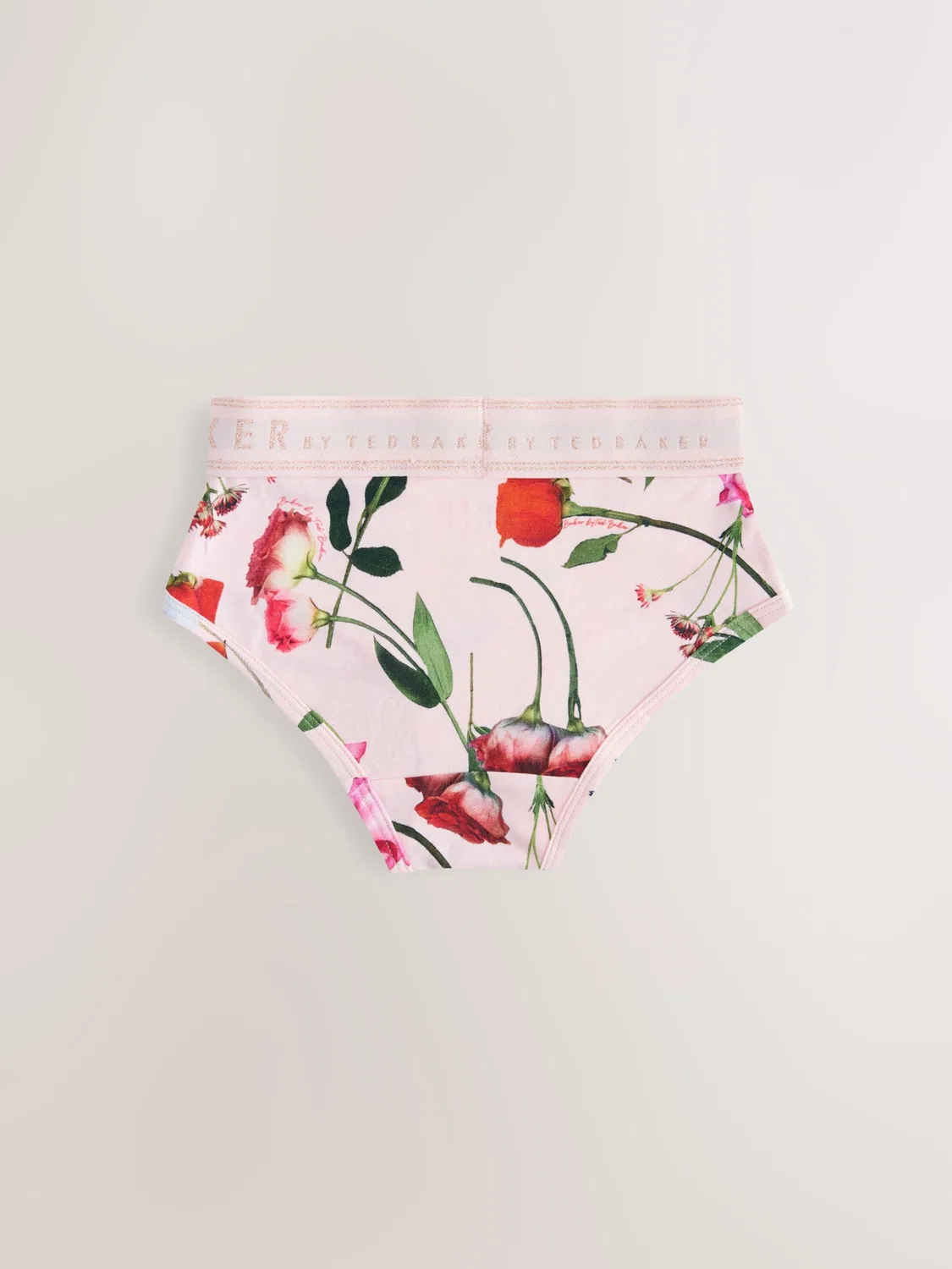 Трусы Baker by Ted Baker в розовом, светло-розовом и белом цветах — фото 2