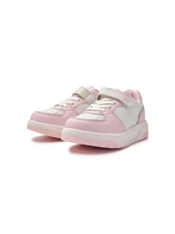 Кроссовки с монограммой, emboss denim, Mlb Kids, светло-розовый — фото 3