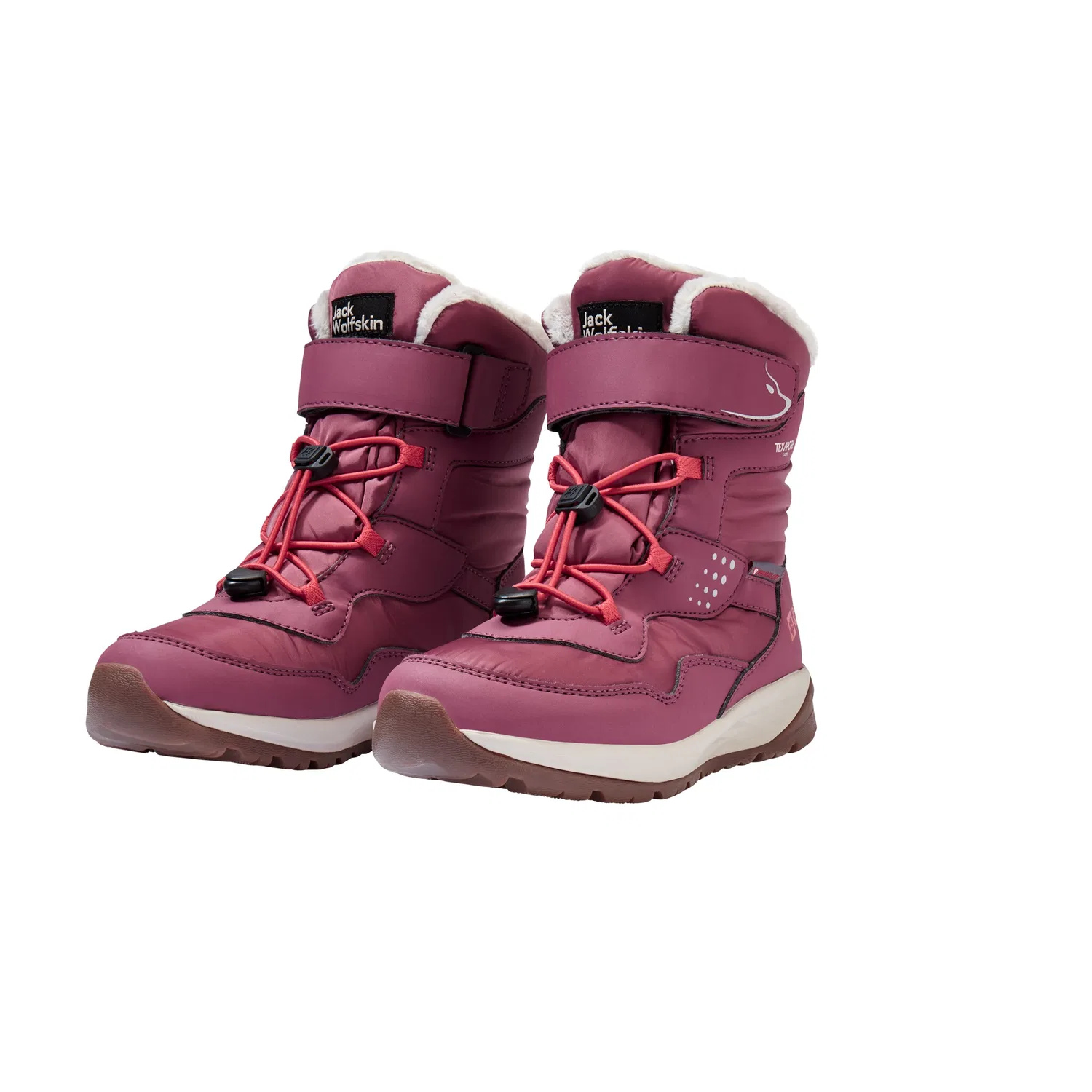 Детские зимние ботинки для активного отдыха Jack Wolfskin, Raisin