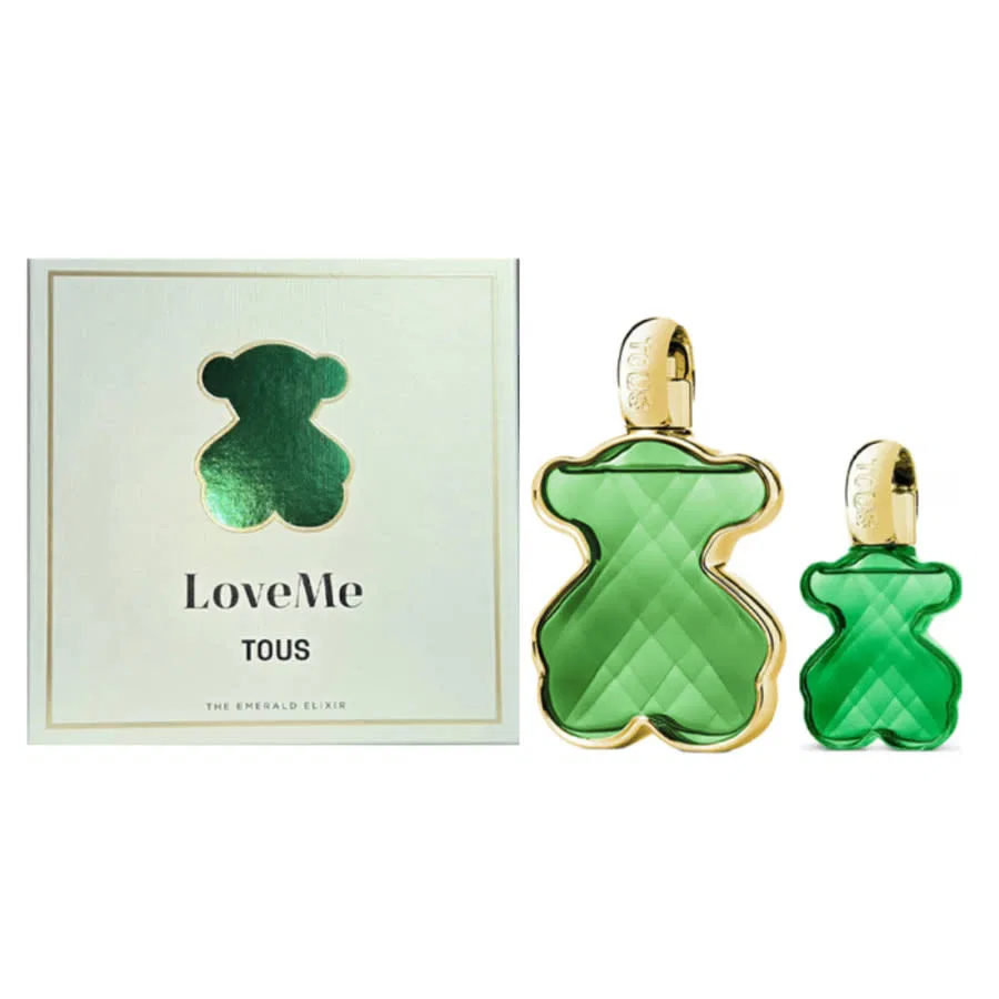 Парфюмерный набор TOUS Love Me Emerald Elixir, 90ml + 30ml