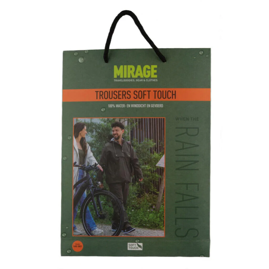 Детские водонепроницаемые брюки Mirage Rainfall Trouser Soft Touch, Цвет Grau — фото 4