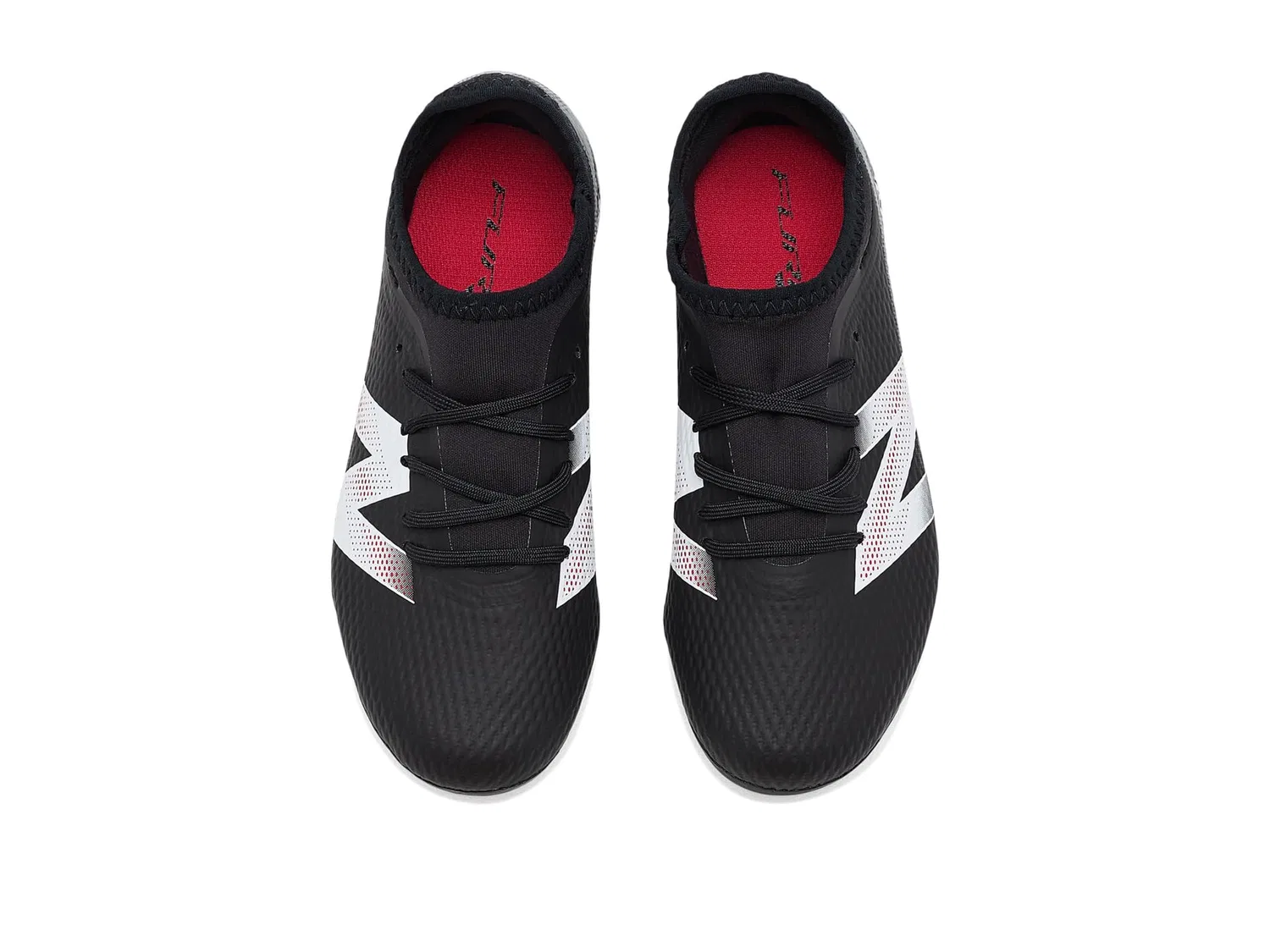 Бутсы Furon Team Junior Fg V9 (для маленьких и больших детей) New Balance Kids, Black 100/Nb 103 White — фото 3