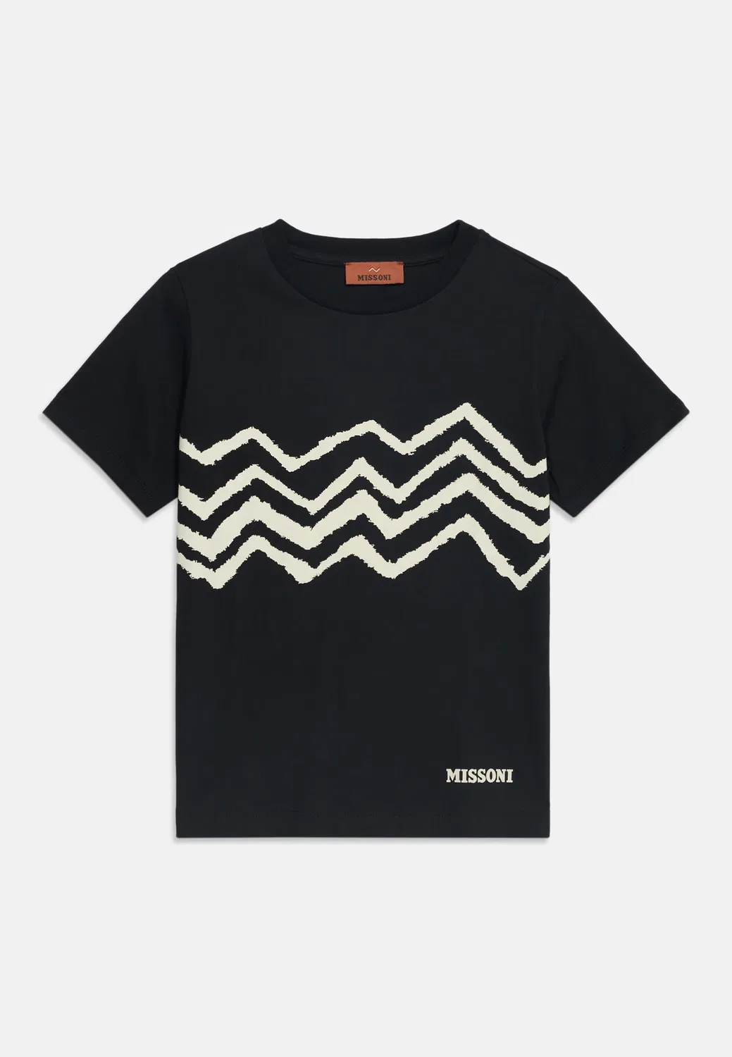 Футболка с принтом Missoni, Black/Beige — фото 3