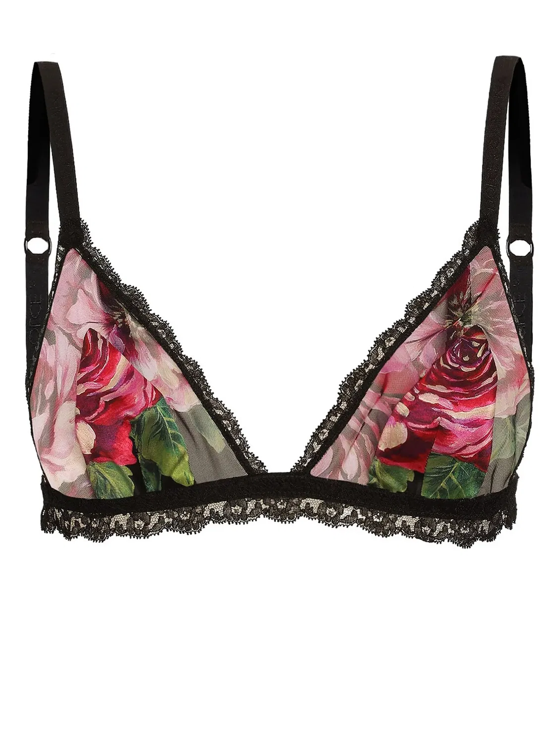 Dolce & Gabbana Бюстгальтер DNA Черный
