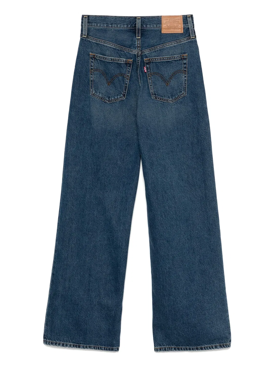 Джинсы с широкими штанинами Ribcage Levi's, синий — фото 2
