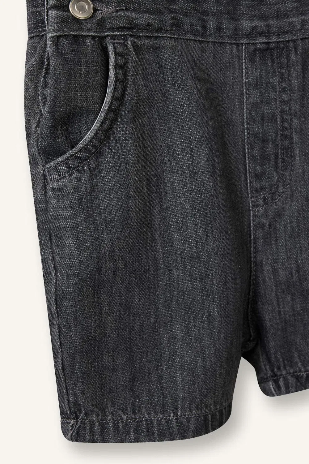 Комбинезон джинсовый Regular Fit Denim Defacto, серый — фото 3