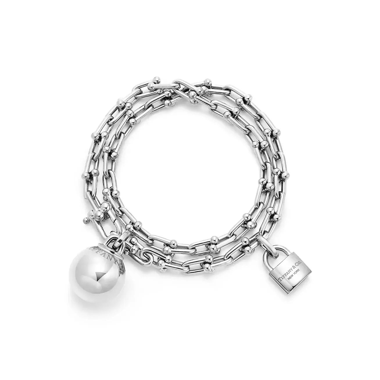 

Браслет Tiffany & Co. HardWear Small Wrap, серебро