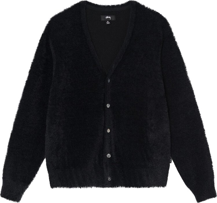 

Кардиган Stussy Shaggy Cardigan 'Black', черный