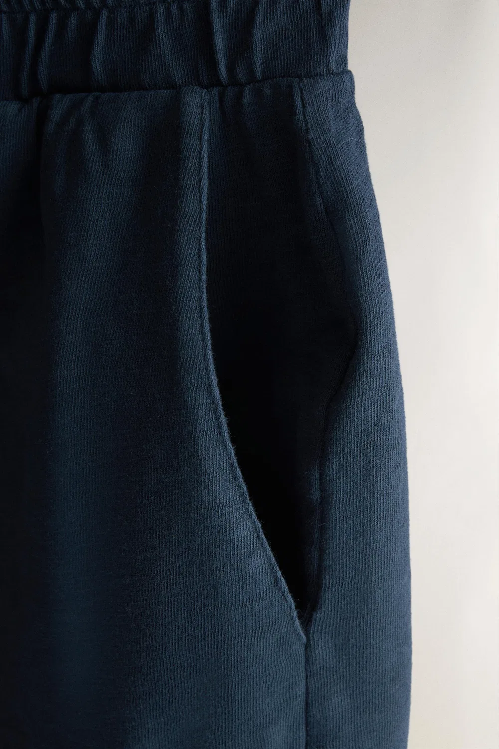Хлопковые шорты ZARA, Blue — фото 3