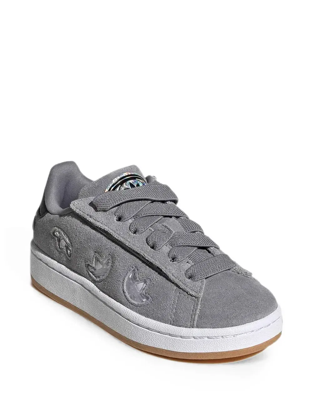 Кроссовки Campus 00s со светодиодной подсветкой Adidas Kids, серый — фото 3