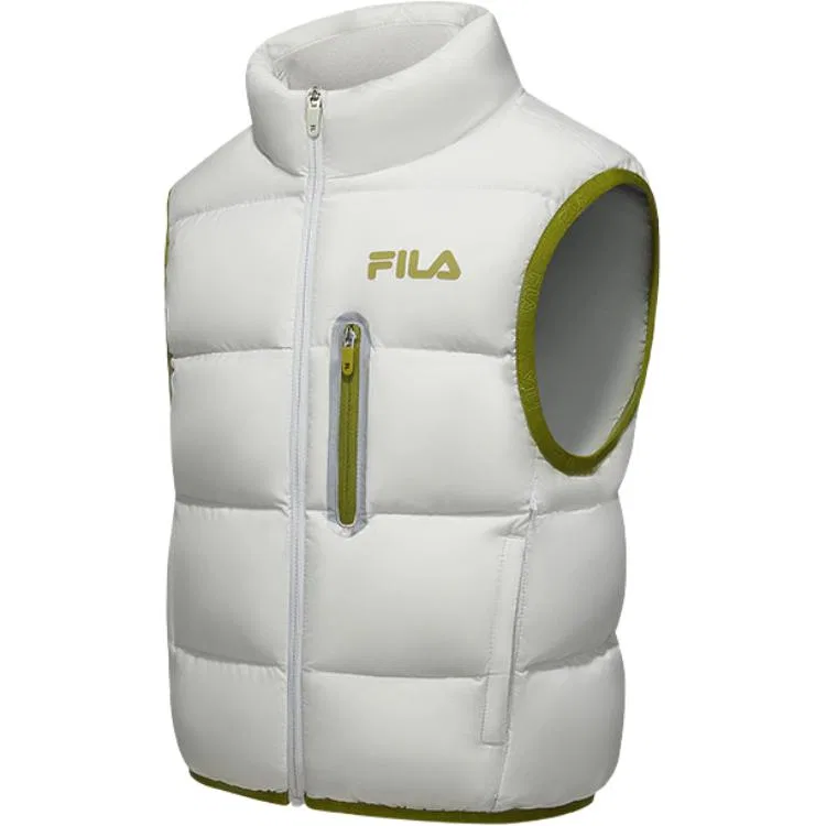 Детский жилет на пуху FILA Kids, Cloud Mushroom Gray