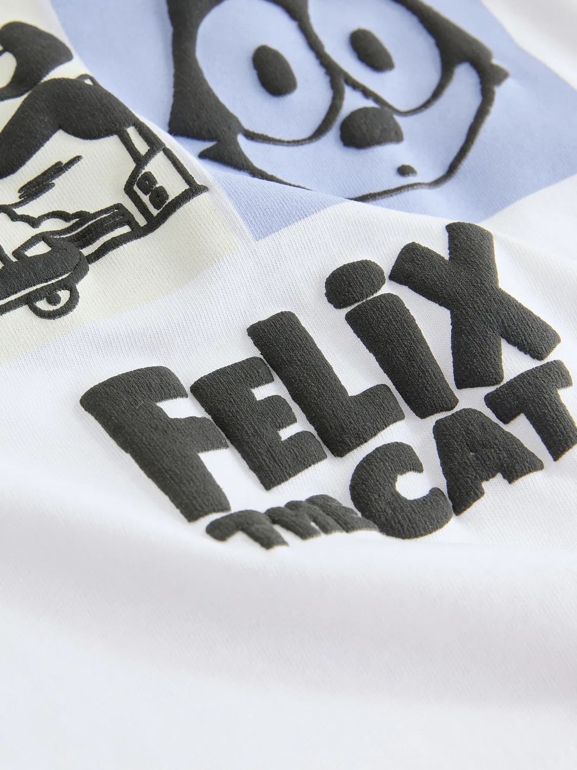 Футболка с котом Felix Next, белый — фото 3