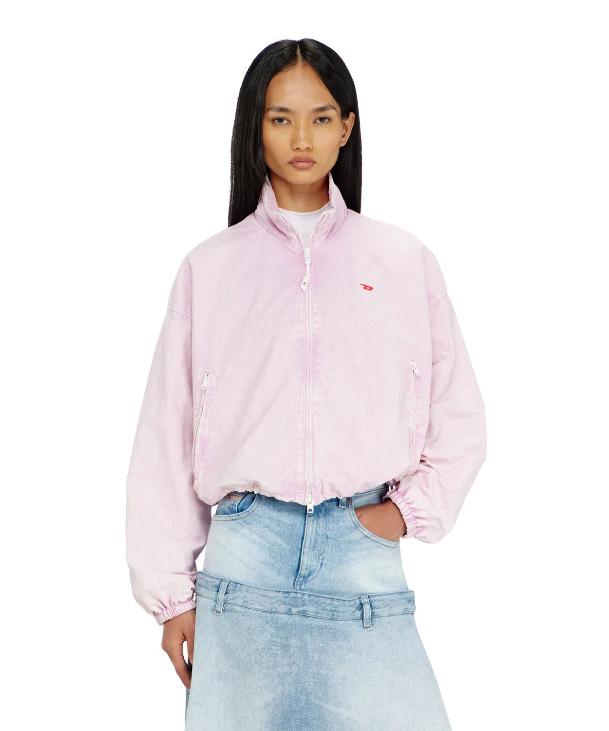 Женская куртка из нейлона G-LEAMER DIESEL, Pink