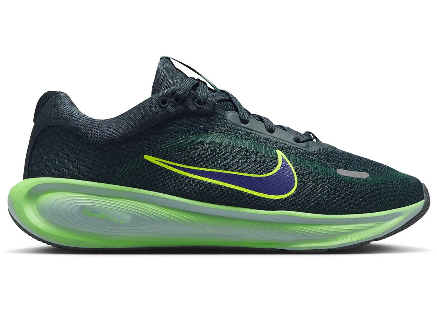 Детские кроссовки с шнуровкой Nike Stellar Ride Nike, Seaweed Fir Cannon Sanded Purple