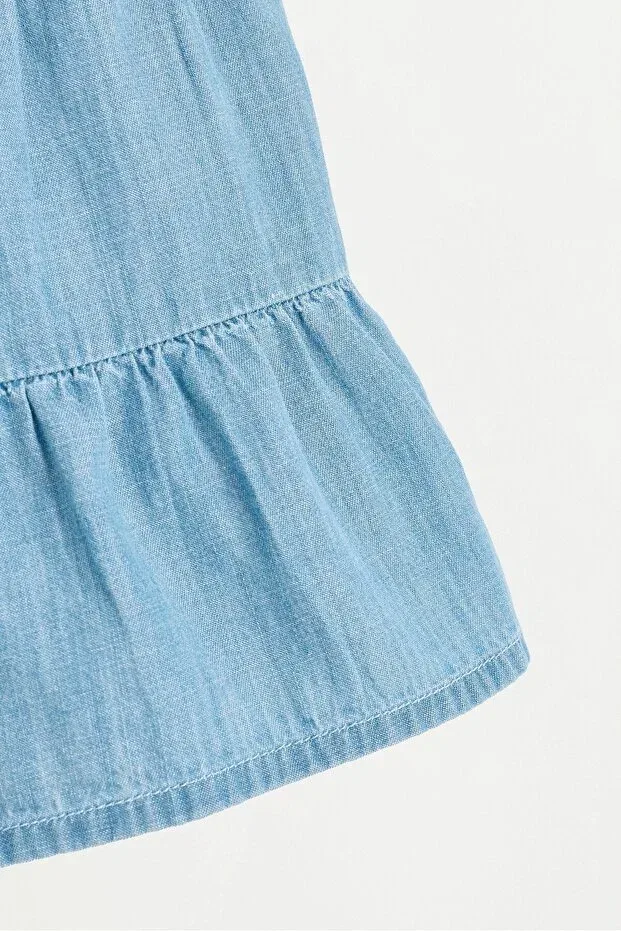 Детское платье для девочек с бретельками Lefties, Light Blue — фото 4