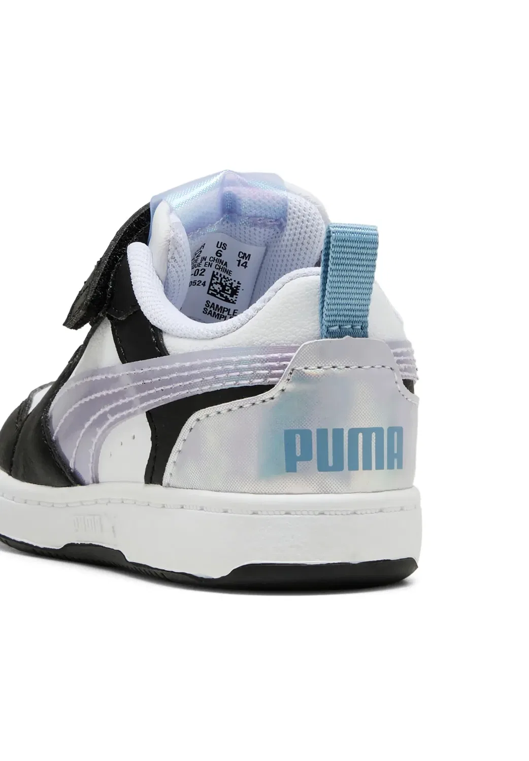 Rebound v6 lo spacebelle ac+inf - детская обувь Puma, Nero — фото 4