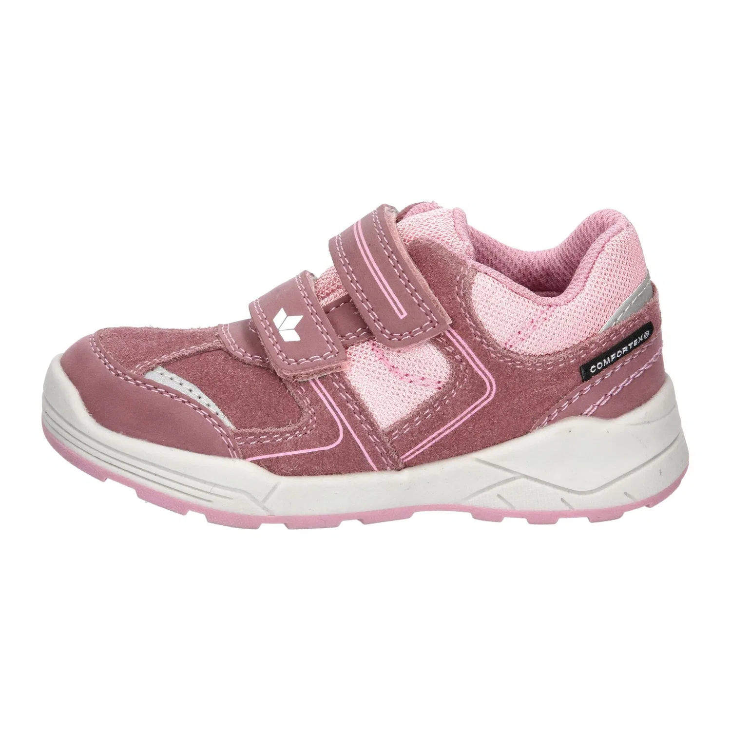 Детские кроссовки из велюра с мембраной Lico, Pink — фото 2