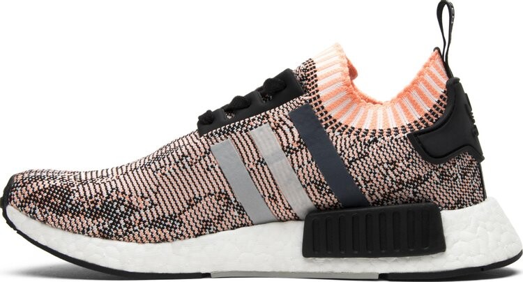 Кроссовки Adidas Wmns NMD_R1 Primeknit 'Sun Glow', розовый — фото 4