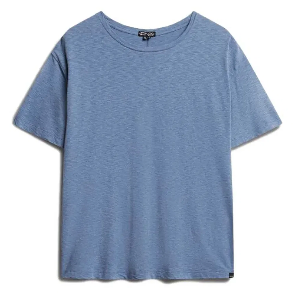 Женская футболка с длинным рукавом Superdry Studios Dropped Shoulder, Blue
