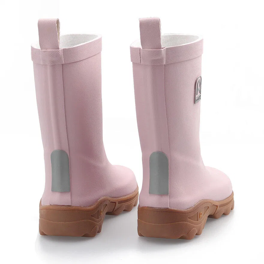 Детские резиновые сапоги с самоочищающейся подошвой Rouchette Clean, Rosa — фото 3