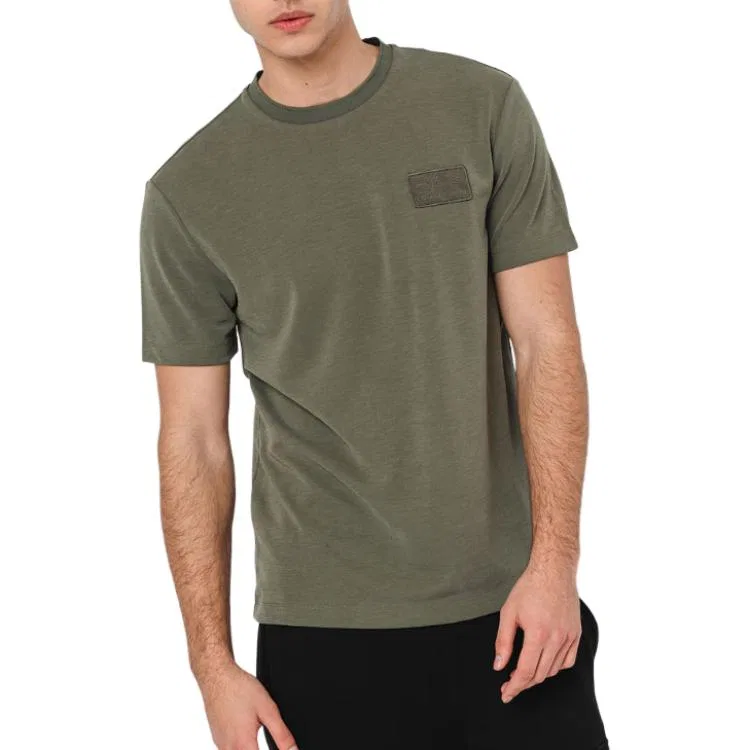 Мужская футболка EMPORIO ARMANI, Khaki — фото 3