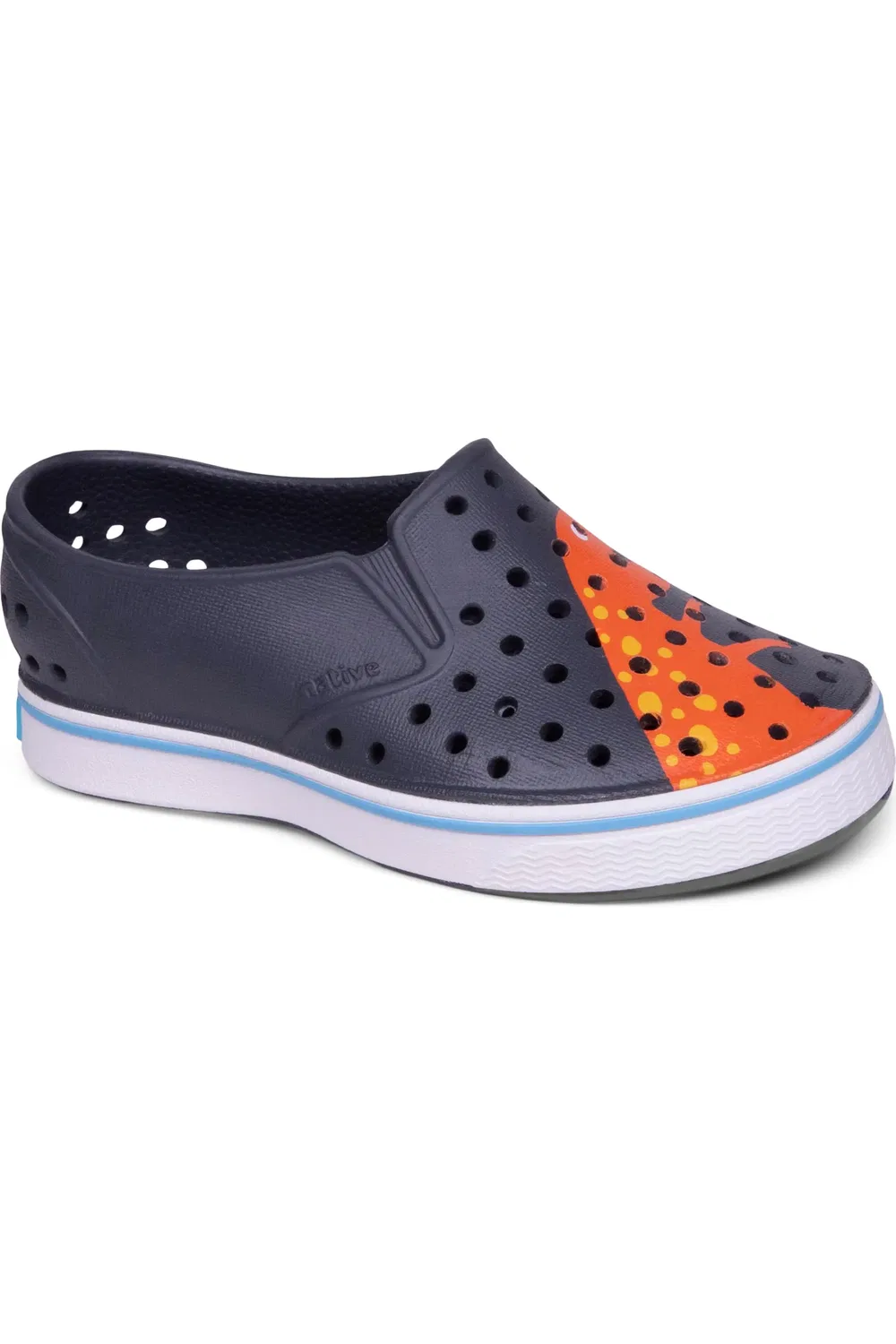 Детские кеды slip-on ультралегкие Miles Native Shoes, темно-коричневый