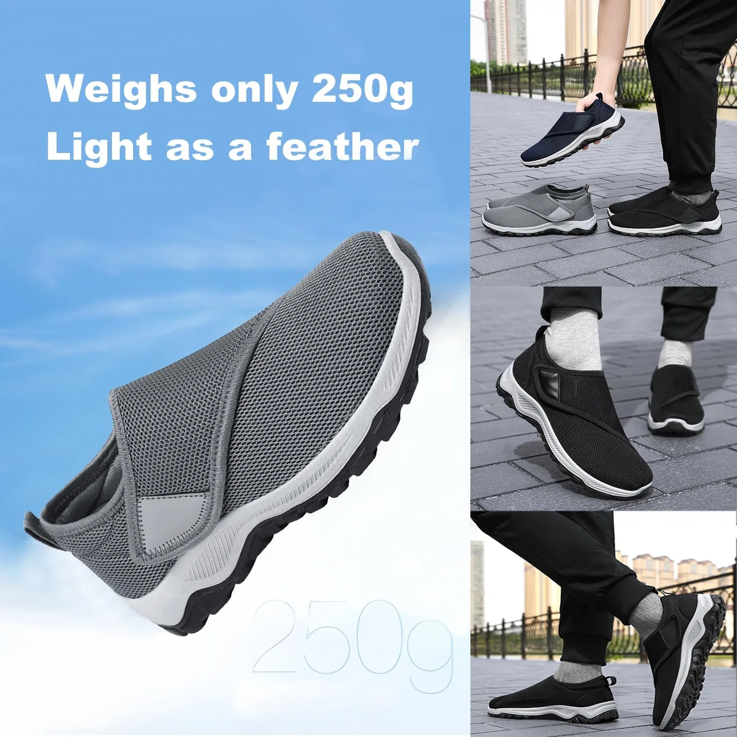Детские ортопедические кроссовки на шнурках LFFTBK, Black — фото 4