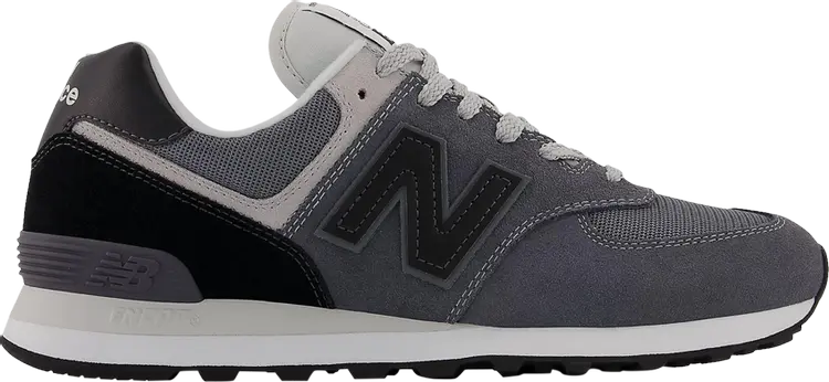 

Кроссовки New Balance 574, темно-серый/черный, Черный;серый, Кроссовки New Balance 574, темно-серый/черный