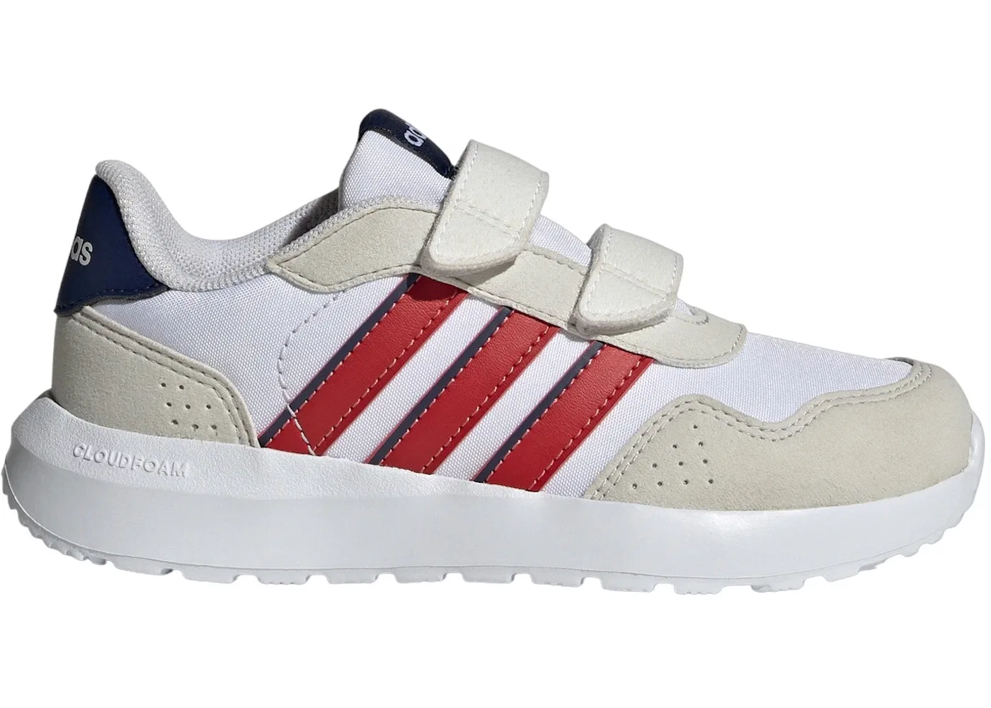 Детские кроссовки lifestyle Adidas Run 60s, Cloud White/Collegiate Red/Dark Blue