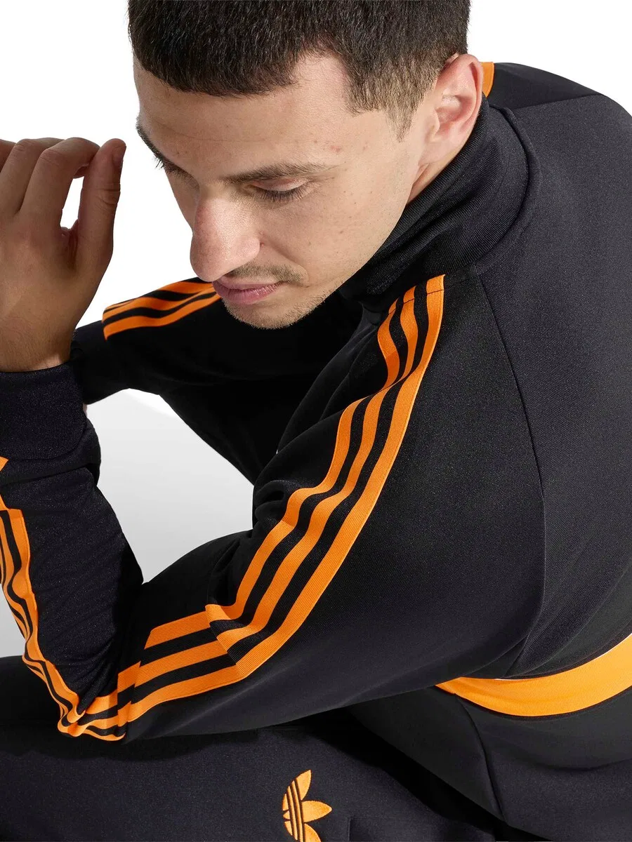 Тренировочная куртка ADIDAS PERFORMANCE 'Ajax Amsterdam' черного цвета — фото 4