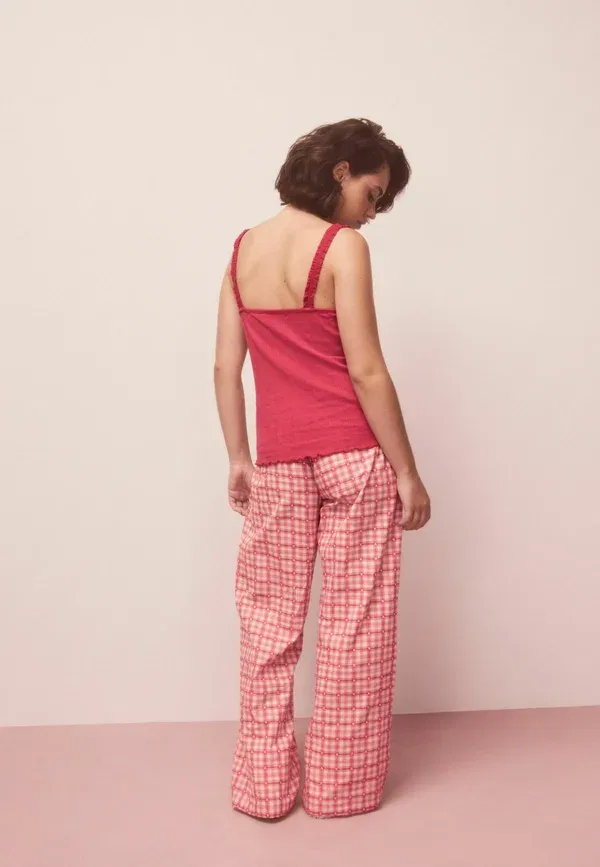 Пижамный комплект из хлопка Regular fit Heart Pyjamas Set Next, red, красный — фото 2