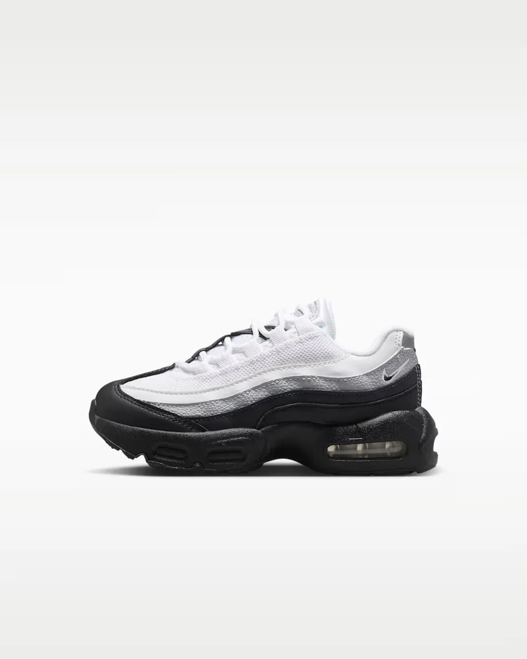 Детская обувь Nike Air Max 95 Recraft, Black/White/Wolf Grey/Black