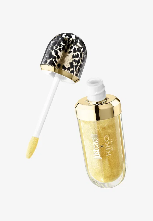 Блеск для губ Just Cavalli x 3D Hydra Rebel Edition - блеск для губ 6.5 мл Kiko Milano, цвет 01 citrus flame — фото 2