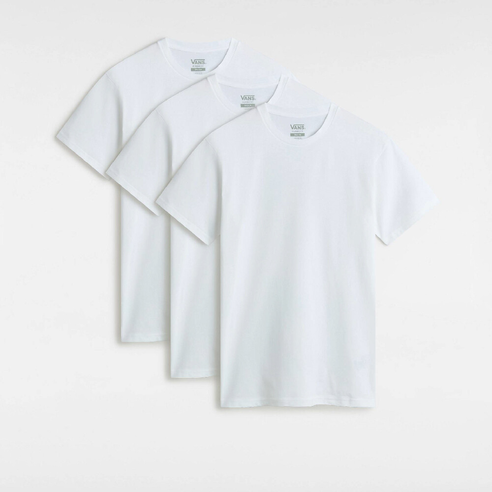 

Комплект футболок Vans Basic, белый, 3 шт