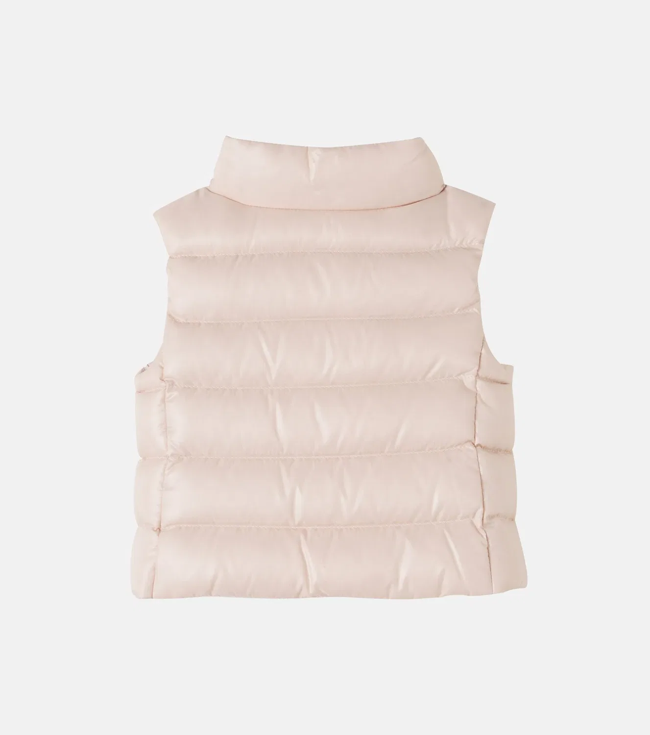 Детский пуховый жилет Ghany Moncler Enfant, розовый — фото 3