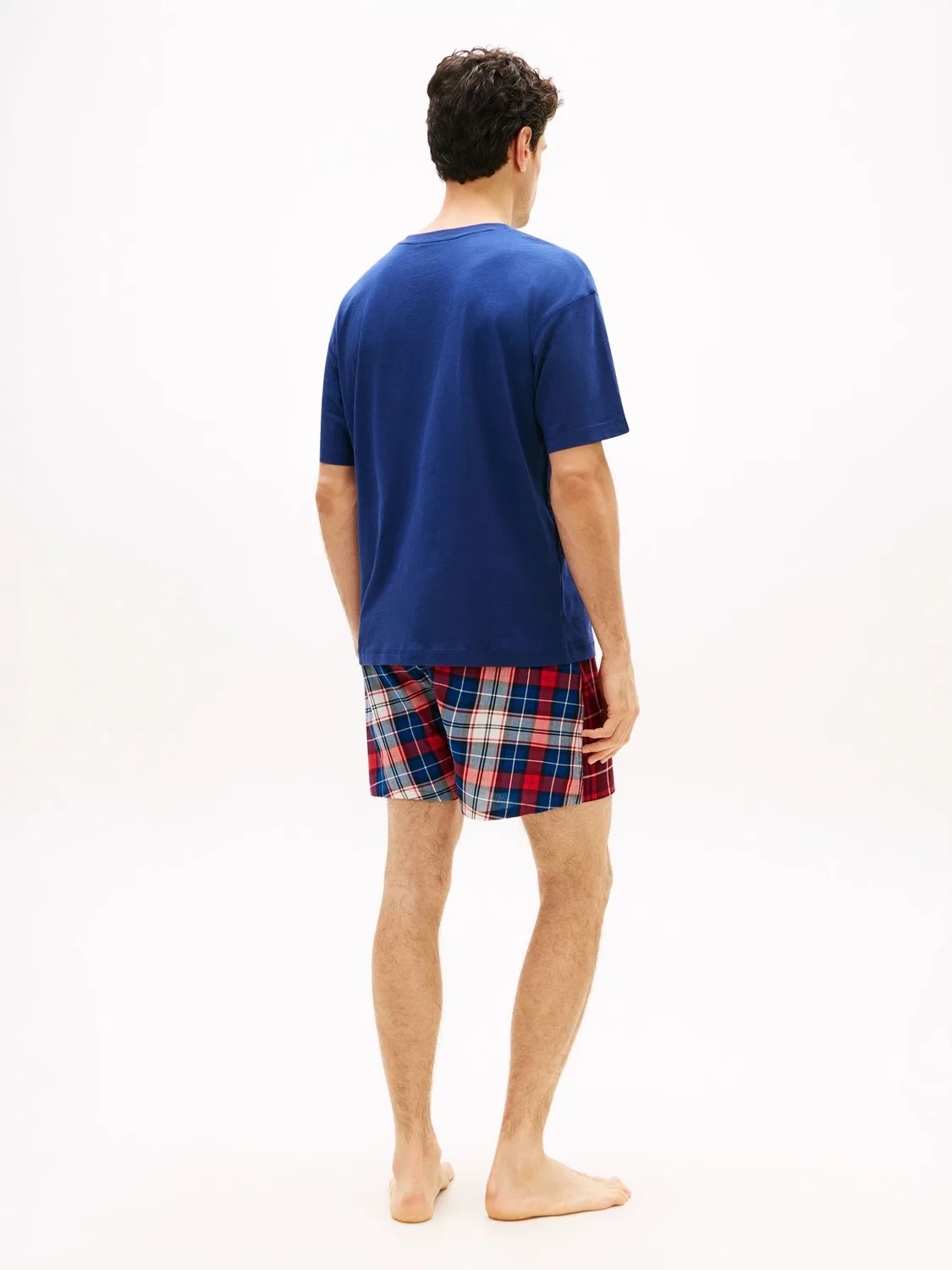 Пижама Tommy Hilfiger Heritage Print Shorts, синяя — фото 2