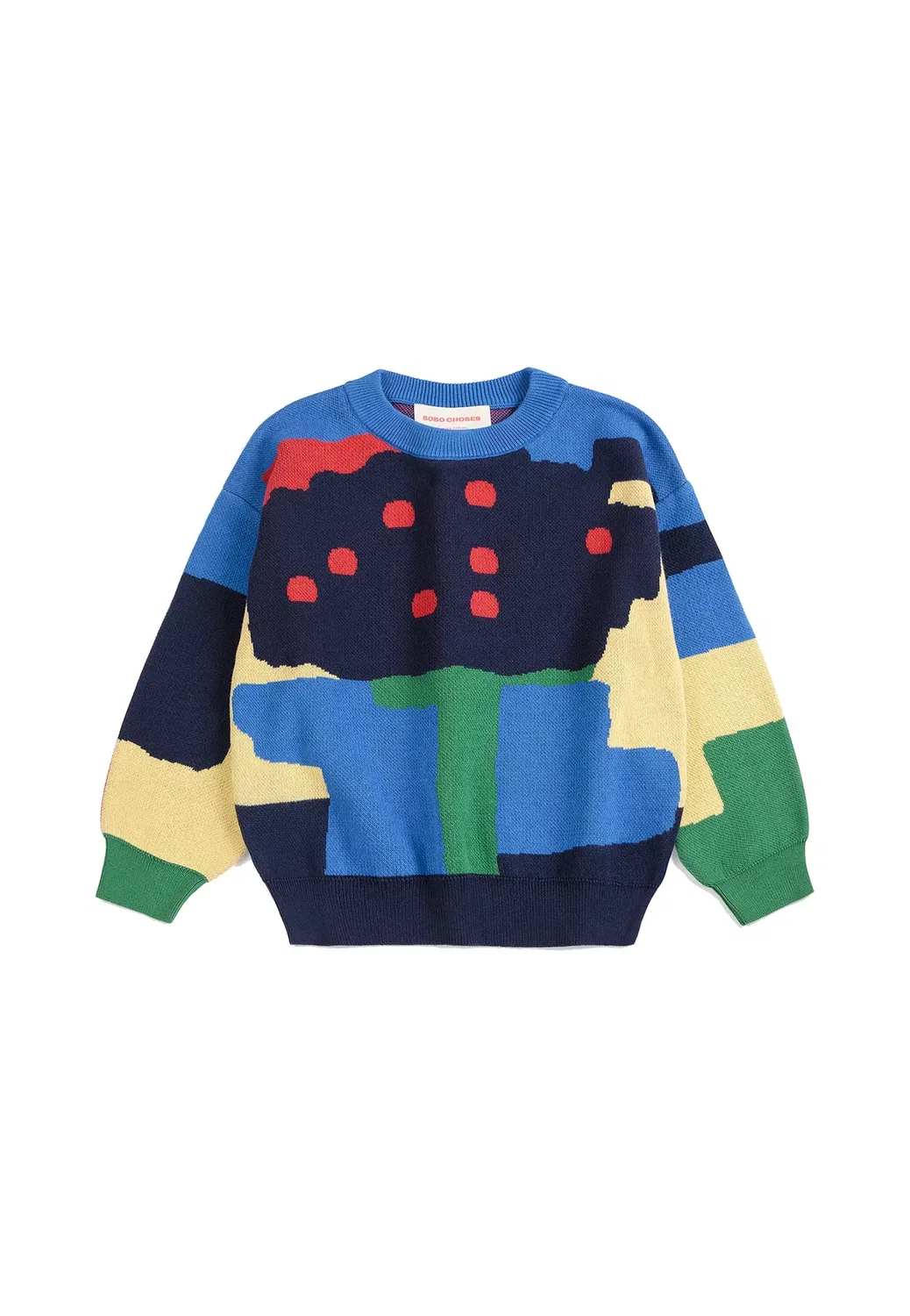 Свитер унисекс Paint Forest Bobo Choses, Multi-Coloured — фото 3