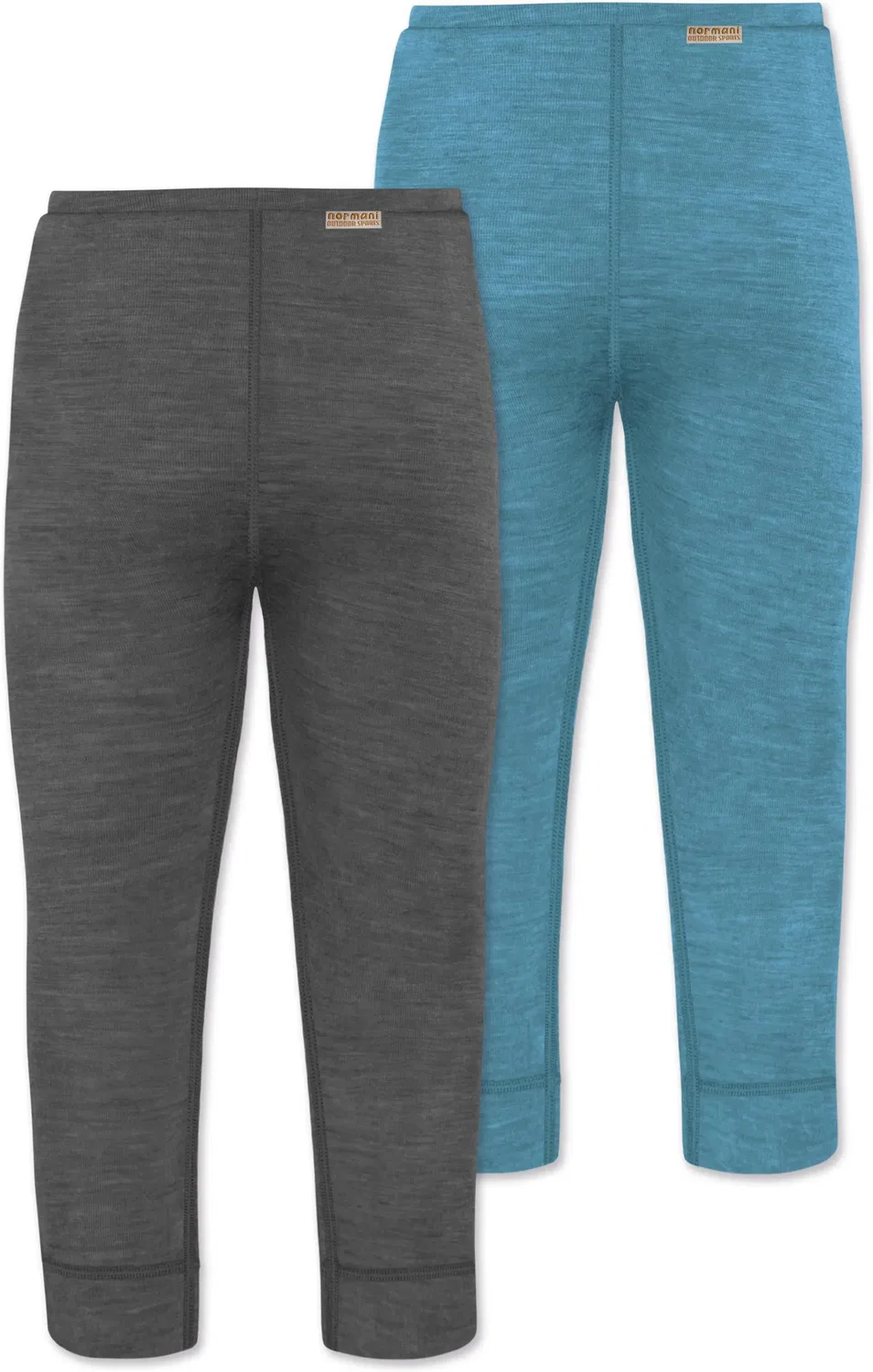 Комплект штанов детских мериносовых 2 шт Tutira Normani Outdoor Sports, синий — фото 2
