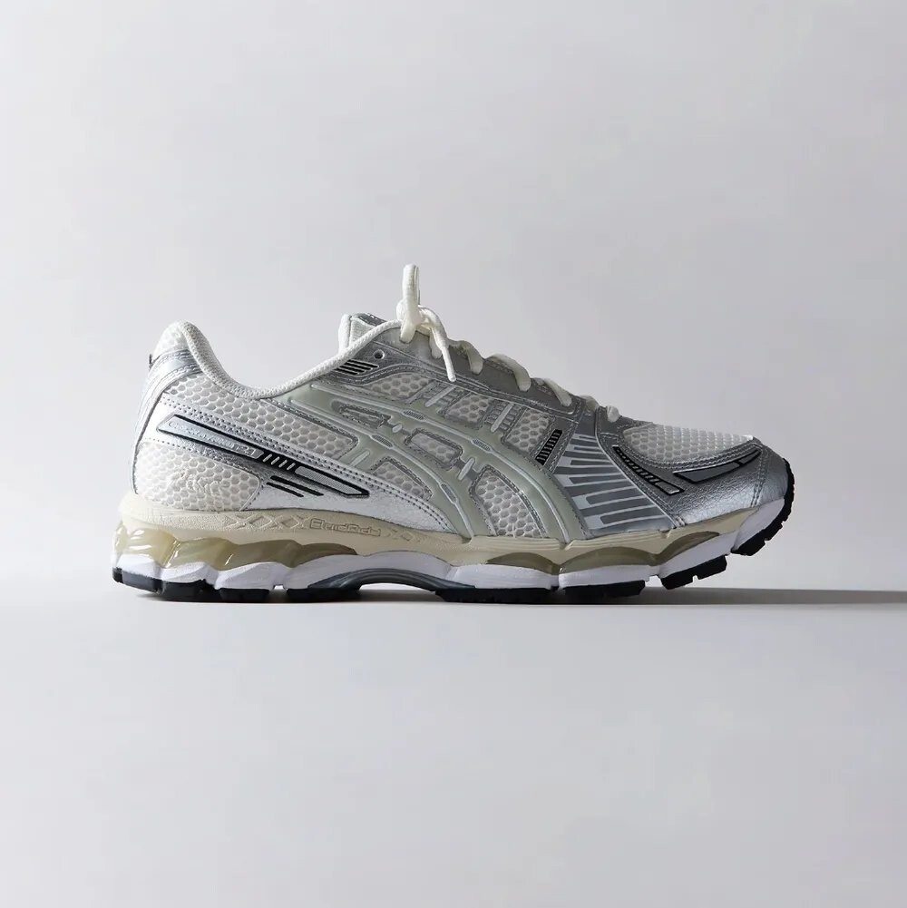 

Кроссовки Ronnie Fieg x Asics Gel-Kayano 12.1, кремовый/серебряный, Бежевый, Кроссовки Ronnie Fieg x Asics Gel-Kayano 12.1, кремовый/серебряный