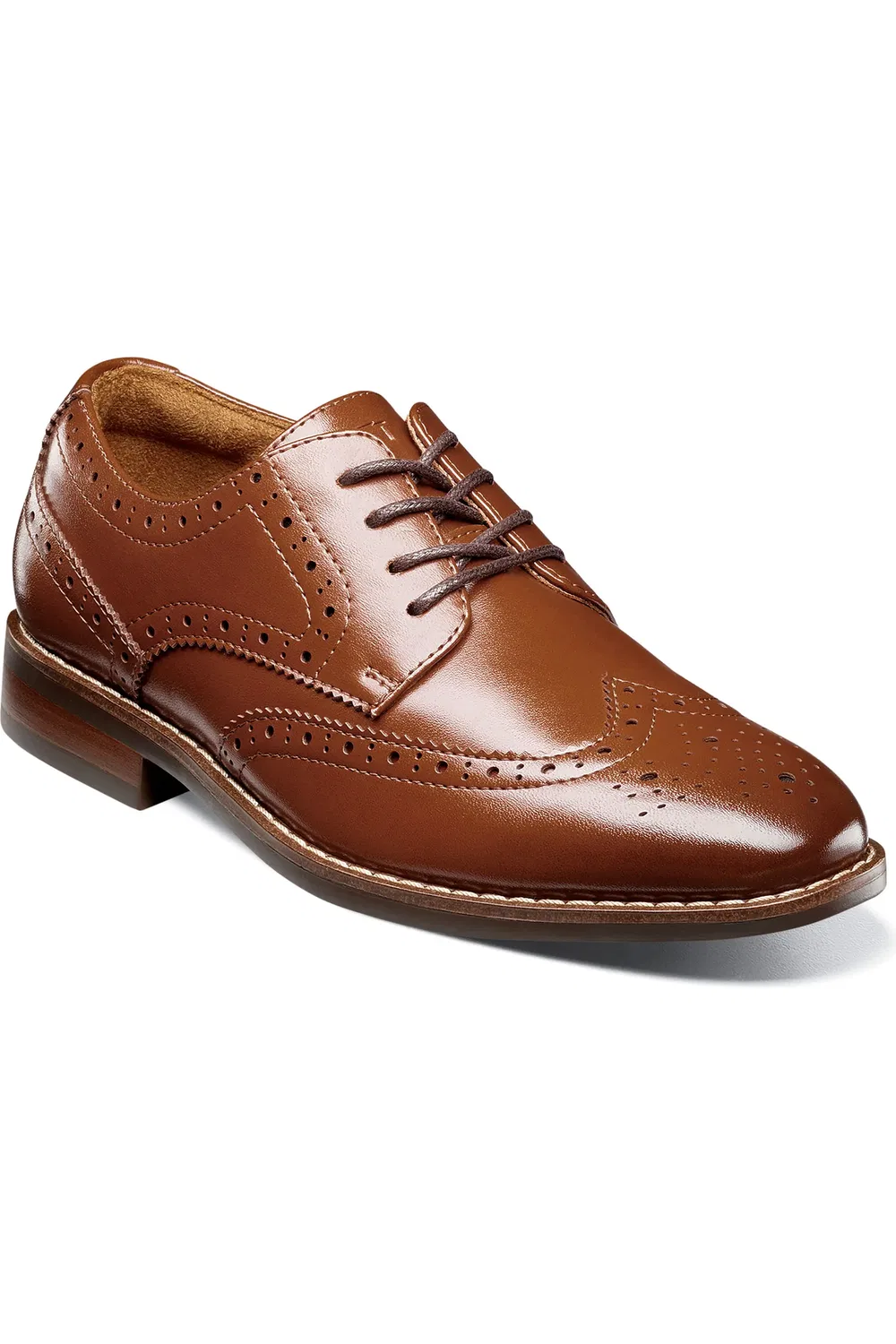 Детские туфли оксфорды на мягкой подошве Rucci Florsheim, Cognac
