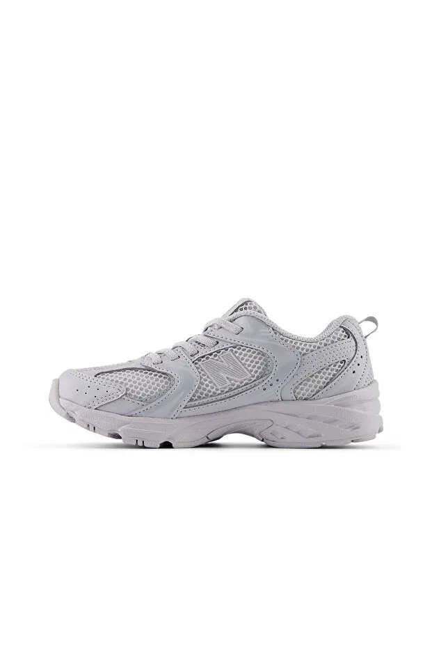 Детские кроссовки для девочек серые New Balance, Gray — фото 2